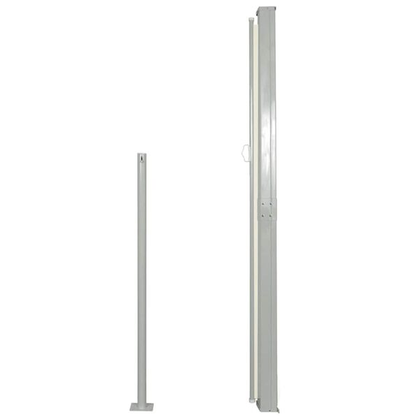 vidaXL Terasos pertvara, kreminės spalvos, 160 x 300 cm