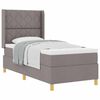vidaXL Kiemas lova su galvūgalio Tortora 90 x 200 cm audinys