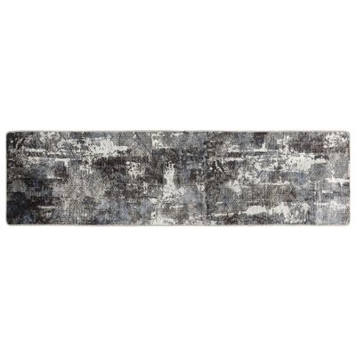 vidaXL Kilimas, spalvotas, 80x300 cm, neslystantis, skalbiamas