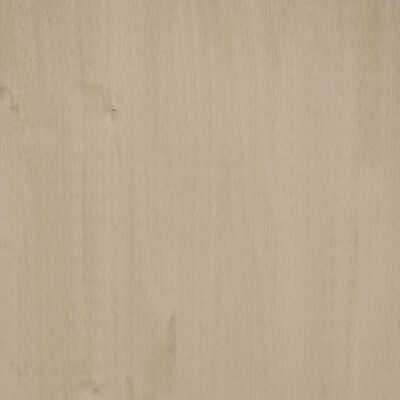 vidaXL Batų spintelė HAMAR, medaus ruda, 59,5x35x117cm, pušies masyvas