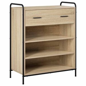 vidaXL Batu skrynia 76 x 36,5 x 93 cm Apdirbta mediena Sonoma ąžuolas