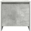 vidaXL Naktinės spintelės, 2vnt., betono pilkos, 45x34x44,5cm, MDP