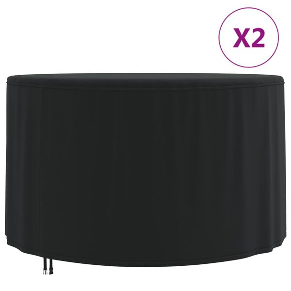 vidaXL Sodo baldų uždangalai, 2vnt., 128x71cm, 420D oksfordo audinys