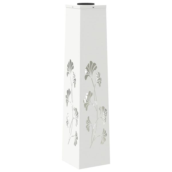 vidaXL Saulės LED &scaron;aligatvio &scaron;viesa 2 pcs Balta