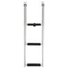 vidaXL Sulankstomos įlipimui skirtos kopėčios, 3 laipteliai, plienas