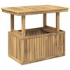 vidaXL Balta 90 x 55 x 75/44,5 cm
