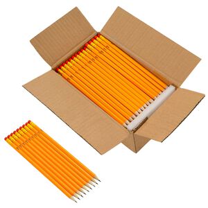 vidaXL HB pie&scaron;tukai &Oslash; 0,7 x 18,5 cm Geltona Kietas poplar medžio