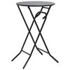 vidaXL Sodo stalas Antracitas 50 x 50 x 72 cm metalas