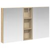 vidaXL Vonios spintos komplektas 3 vnt. 100 x 10,5 x 60,5 cm