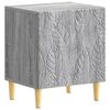 vidaXL Naktinis staliukas Pilka Sonoma 43 x 34,5 x 50 cm