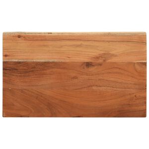 vidaXL Stalvir&scaron;is, 40x20x3,8 cm, stačiakampis, akacijos masyvas