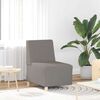 vidaXL Modulinis sofa vienetas be rankų 2 pcs Taupe 55 x 74 x 82 cm