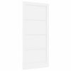 vidaXL Vidaus durys 93 x 202 cm fanera Balta