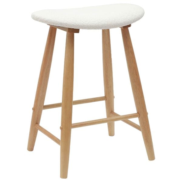 vidaXL Valgomojo kėdės 2 pcs Natūrali 46 x 37 x 63 cm