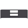 vidaXL Televizoriaus spintelė, pilkos sp., 120x30x37,5cm, MDP