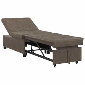 vidaXL Sofa lova Tamsiai pilka 194 x 67 x 82 cm Huahua audinys