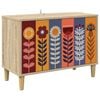 vidaXL Televizoriaus spintelė ESSEN 69 x 33 x 50 cm Sonoma ąžuolo