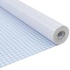 vidaXL Langų plėvelė, 0,9x10m, PVC, matinė, dryžuota