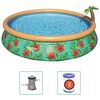 Bestway Pripučiamas baseinas Fast Set Paradise Palms, 457x84cm