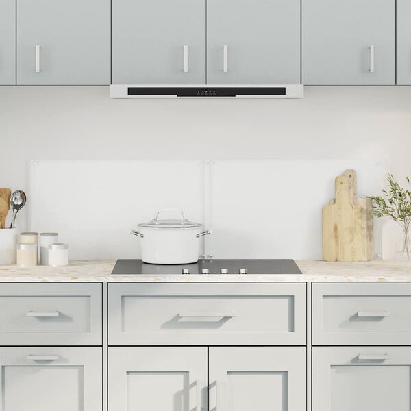 vidaXL Virtuvės sienelės, 2vnt., skaidrios, 70x60cm, grūdintas stiklas