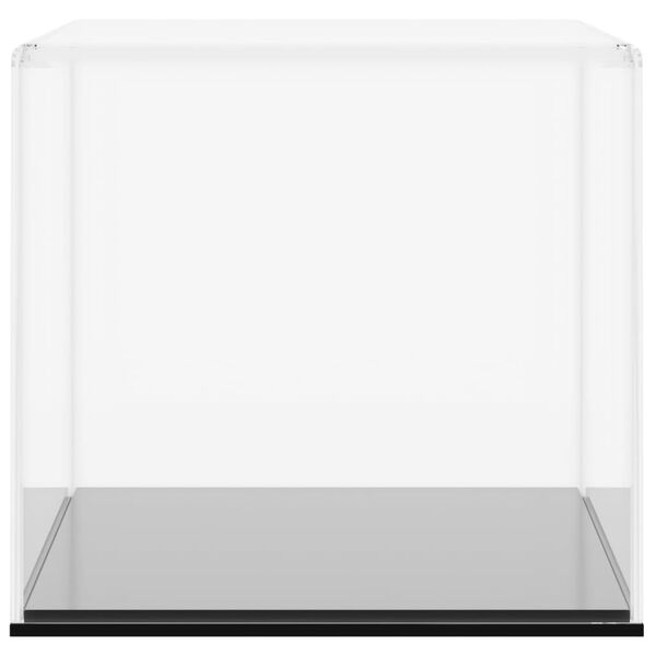 vidaXL Eksponavimo dėžė, skaidri, 30x15x14cm, akrilas
