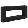 vidaXL Konsolinis stalas Juodas 155 x 29 x 74 cm Dirbtinė mediena