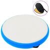 vidaXL Gimnastikos kilimėlis su pompa, mėlynas, 100x100x20cm, PVC