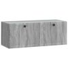 vidaXL Sieninė TV spintelė Pilka sonoma ąžuolo 78,5 x 31 x 30 cm