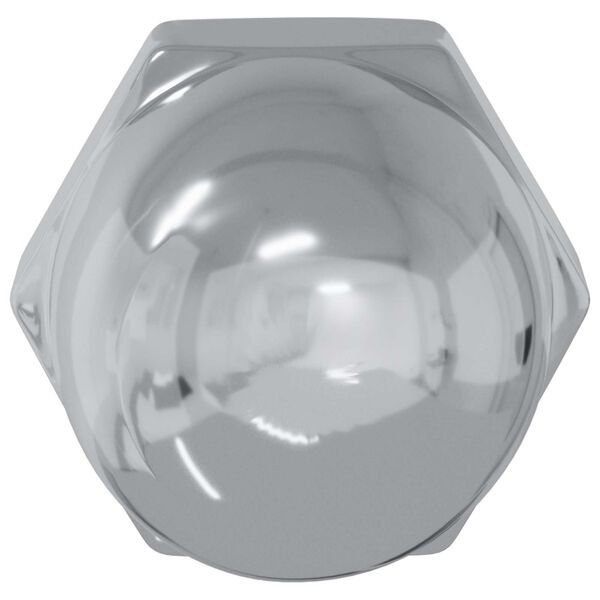 vidaXL Rie&scaron;utas 12 pcs Sidabro M6 x 10 mm Geležis