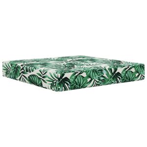 vidaXL Lauko sofa pagalvėlė Poliesteris Lapų ra&scaron;tas 60 x 60 cm