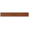 vidaXL Langų palangė Ruda mediena 120 x 20 x 4,5 cm PVC