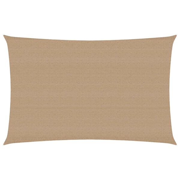 vidaXL Uždanga nuo saulės, taupe spalvos, 3x5m, HDPE, 160g/m&sup2;