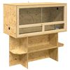 vidaXL Terariumas Ruda 100 x 50 x 100 cm OSB