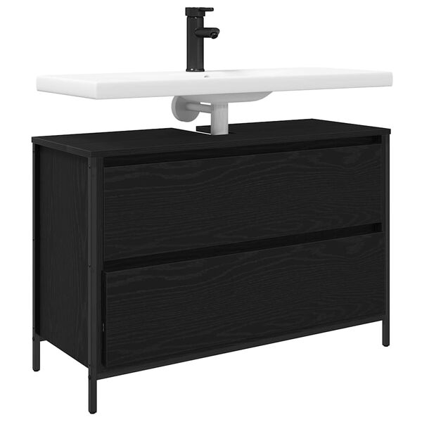 vidaXL vonios praustuvo spintelė su stalčiais 90x34,5x60 cm