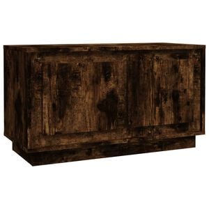 vidaXL Televizoriaus spintelė, dūminio ąžuolo, 80x35x45cm, mediena