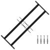 vidaXL Langų saugumo grotelės 76 x 30 cm Galvanizuotas plienas