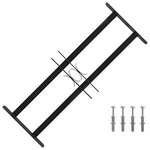 vidaXL Langų saugumo grotelės 76 x 30 cm Galvanizuotas plienas