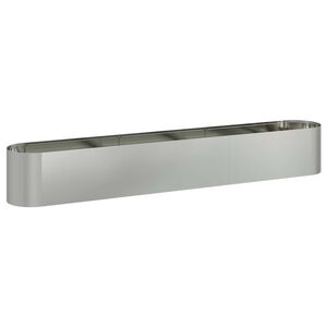 vidaXL Pakelta sodo lova Galvanizuotas plienas 280 x 40 x 40 cm
