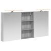vidaXL Vonios spintos komplektas 3 vnt. 140 x 14,5 x 70 cm