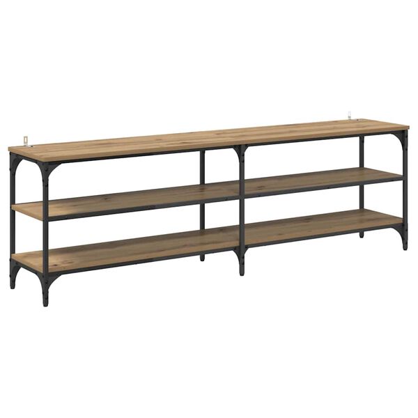 vidaXL Televizoriaus spintelė Amatininkų ąžuolas 160 x 30 x 50 cm