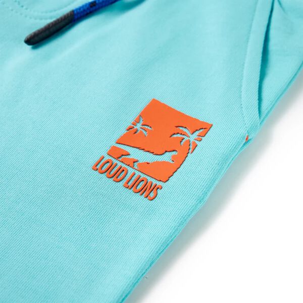 Vaikiški šortai su sutraukiama juostele, mėlynos spalvos, 92 dydžio