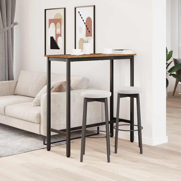 vidaXL staliuku Senas medis 100 x 40 x 100,5 cm