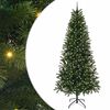 vidaXL Dirbtinė Kalėdų eglutė su 300 LED Žalia 240 cm PE ir PVC