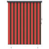 vidaXL Roletas Oranžinė ir ruda 200 x 250 cm Audinys ir aliuminis
