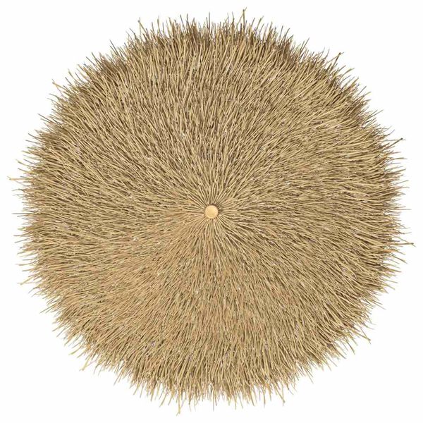 Skėtis nuo saulės, 270cm, bambukas, su stogu i&scaron; bananų lapų