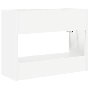 vidaXL Sandėliavimo kabliukas ir laikiklis Balta 65 x 24 x 50 cm
