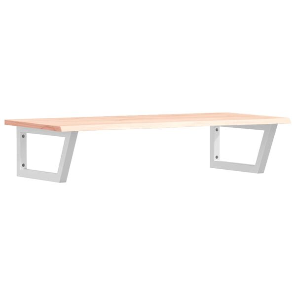 vidaXL Lentyna praustuvui, plienas ir ąžuolo medienos masyvas