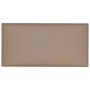 vidaXL Sieninis galvūgalis 12 pcs Kapučino 30 x 15 cm audinys