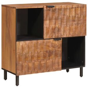 vidaXL Kabalas Akacijos ruda apdaila 80 x 33 x 75 cm
