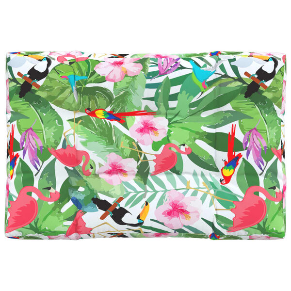 vidaXL Paletės pagalvėlė, įvairių spalvų, 120x80x12cm, audinys